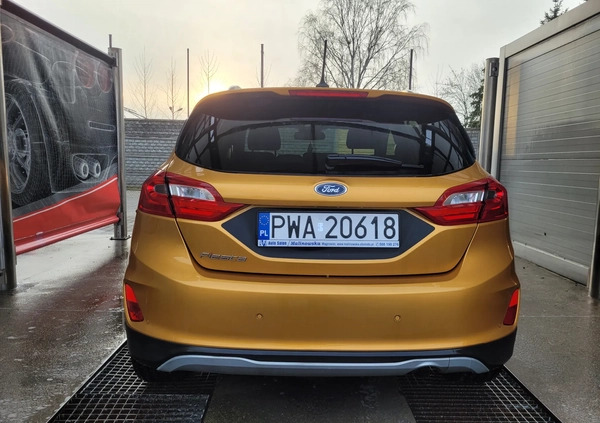 Ford Fiesta cena 58900 przebieg: 46150, rok produkcji 2019 z Wągrowiec małe 137